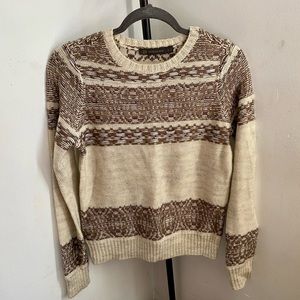 Outback Red Fair Isle Sweater